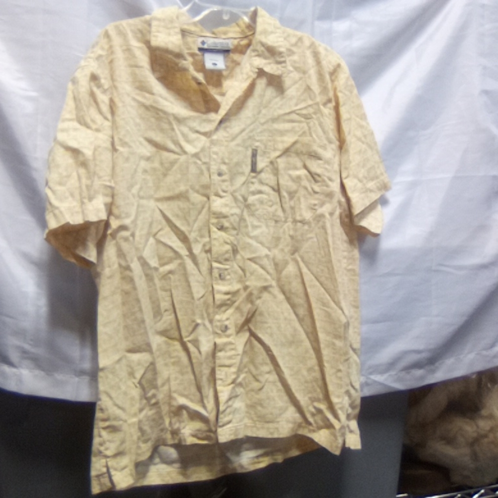 Columbia button down shirt sz large